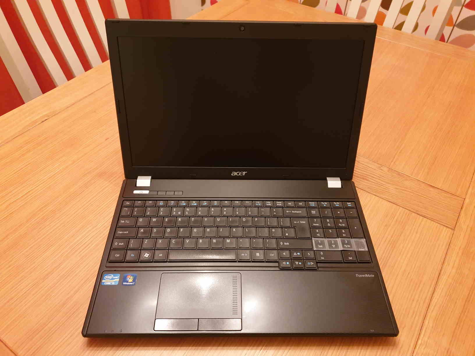 Acer TraveMate 5760 Broken Keyboard
