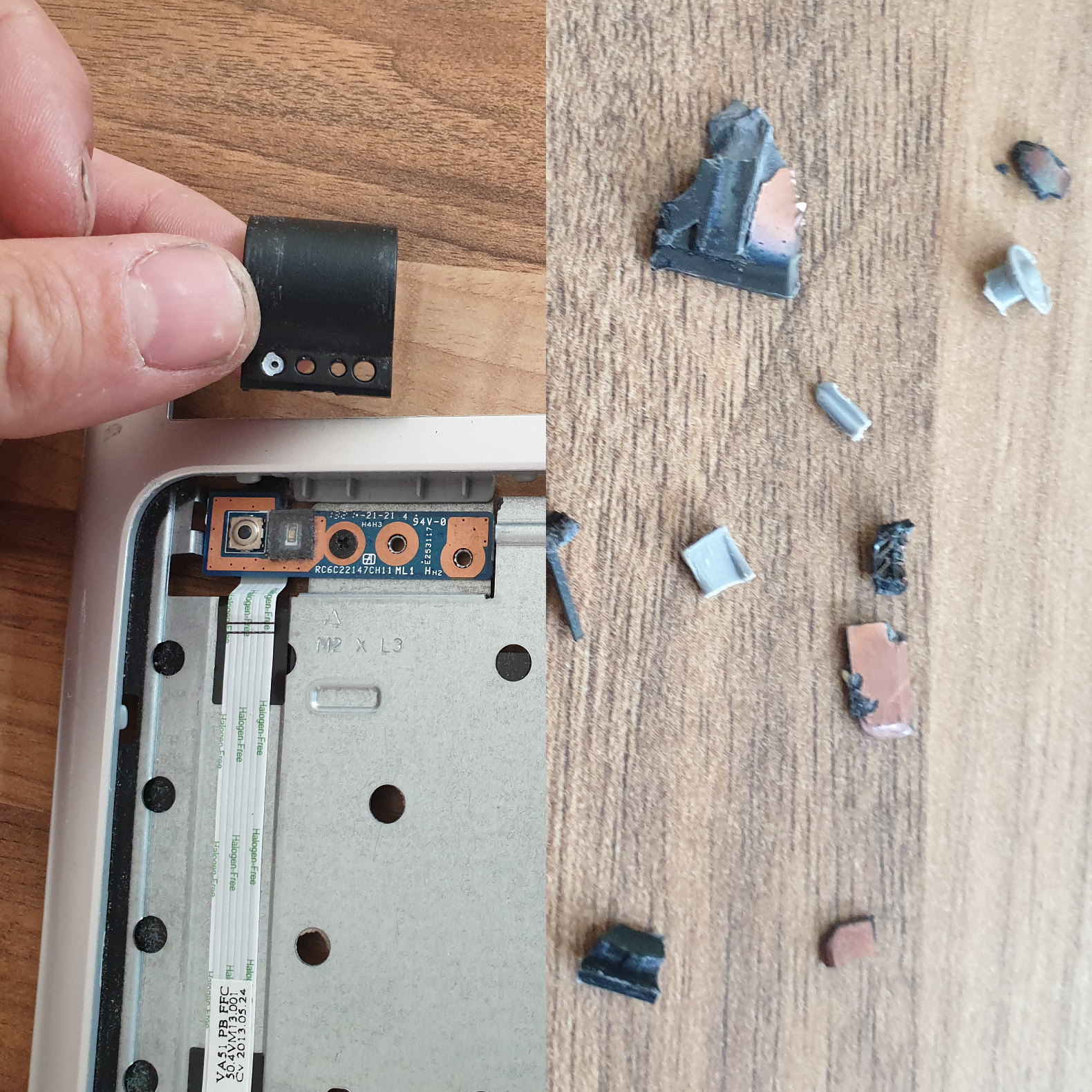Acer V5-571P Broken Bits